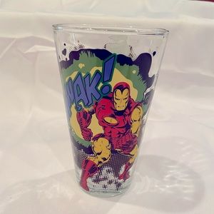 2016 Marvel Comics Glass Thor and Ironman Glass
